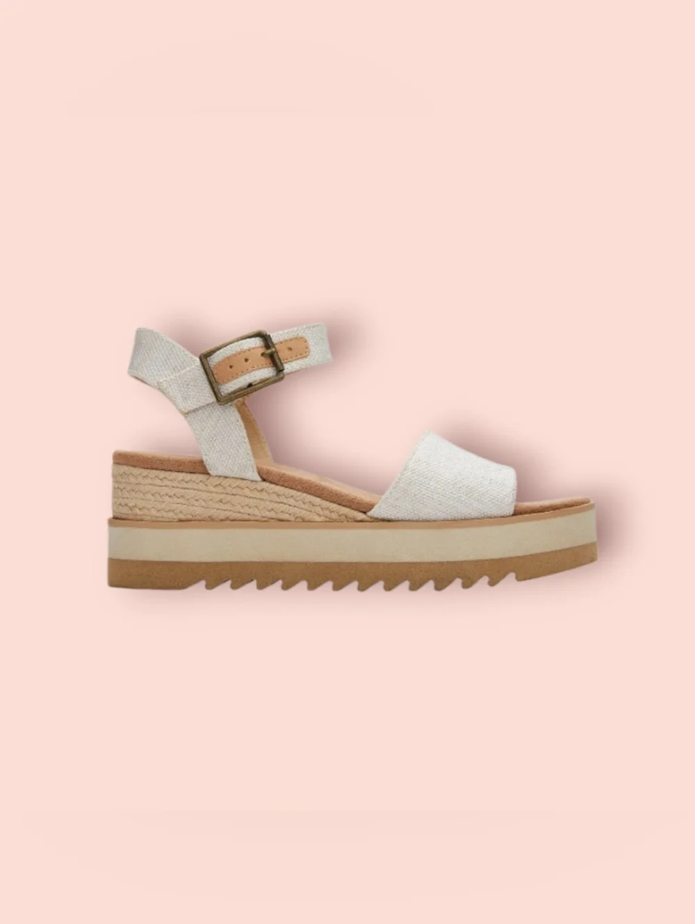 (EUC) TOMS® Diana Wedge Women's Sandal - Size 8